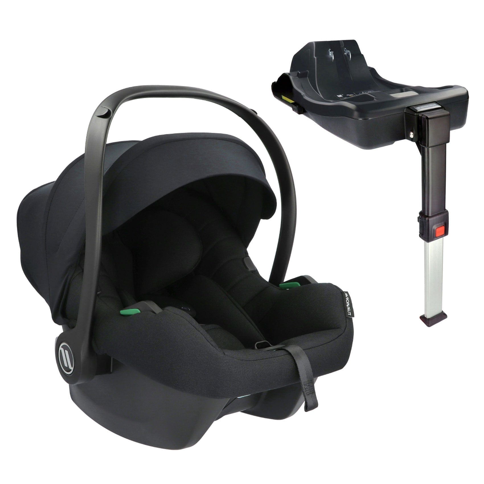 Avionaut Cosmo 2.0 Infant Car Seat & LATCH Travel Base in Black