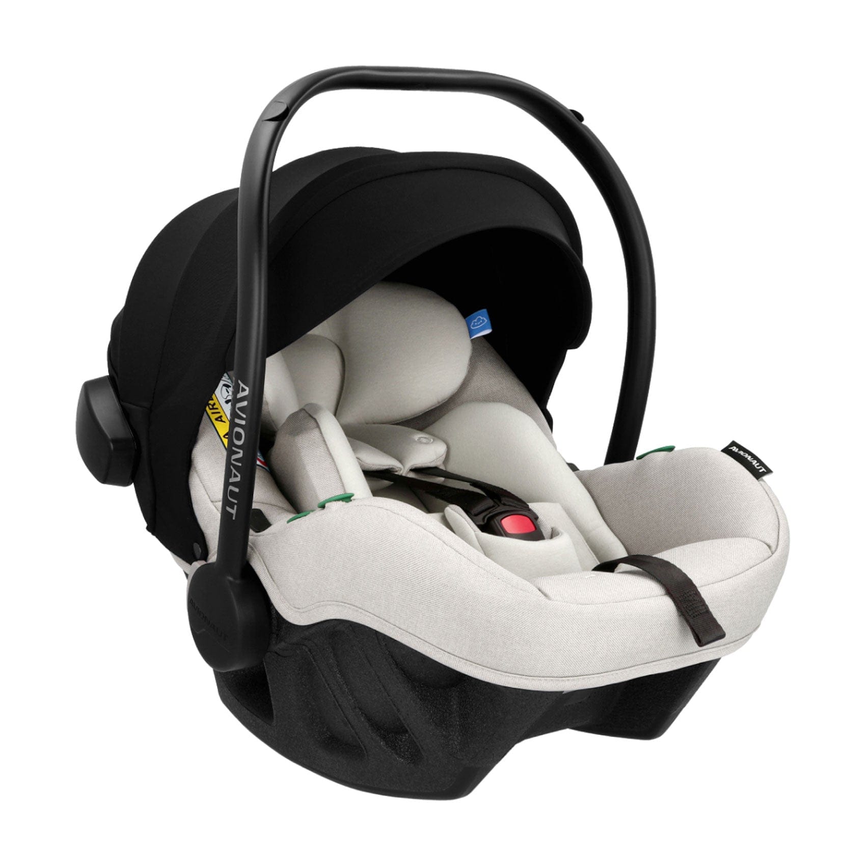 Avionaut Cosmo 2.0 Infant Car Seat in Heather Grey & Pastel Pink